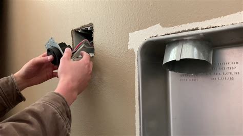 electric dryer outlet box|surface mount dryer outlet installation.